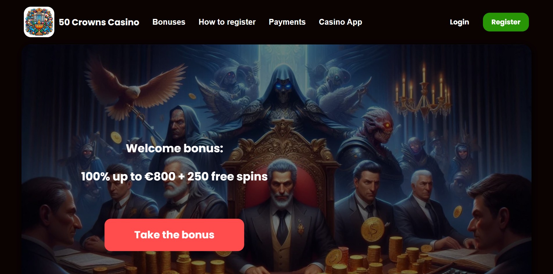 review of 50 Crowns casino